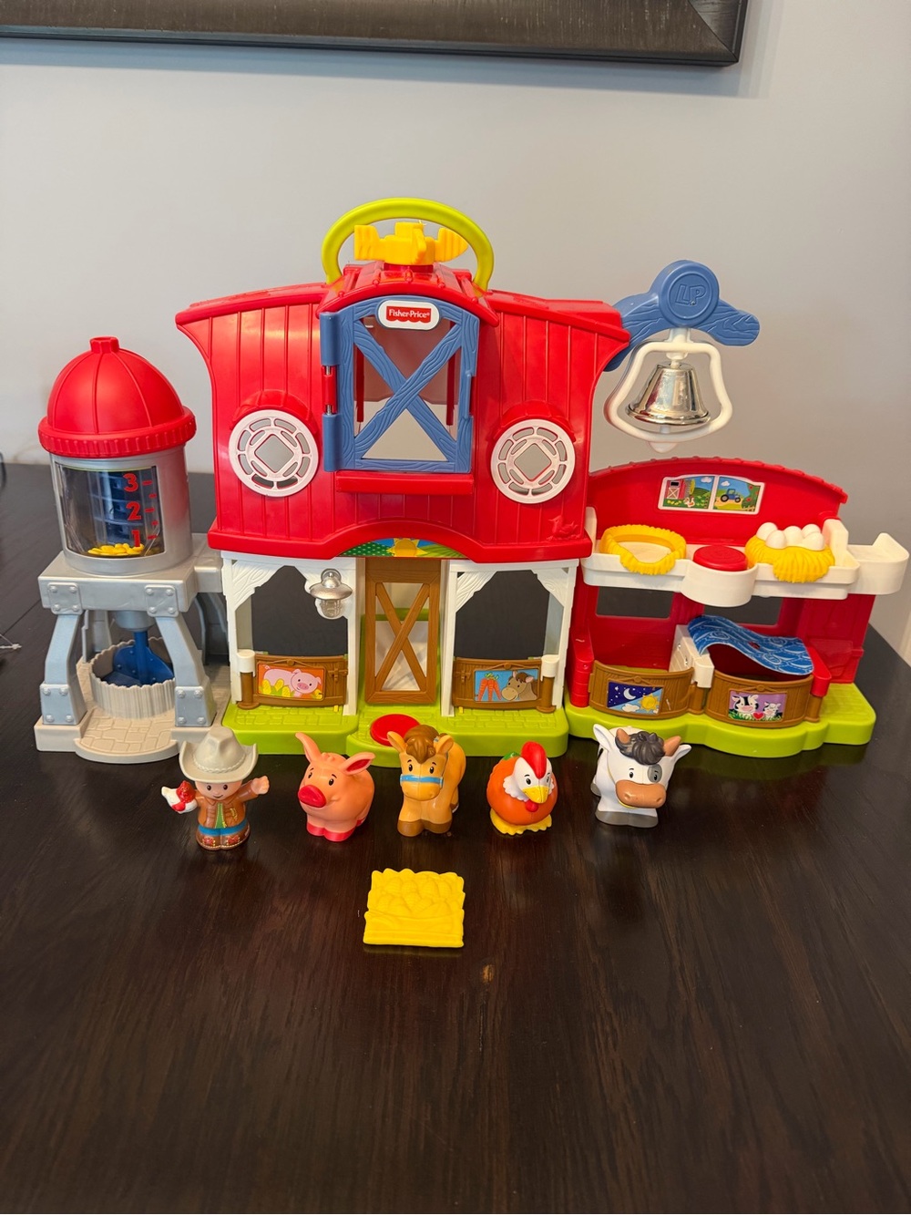 Fisher-Price Red Barn Playset with Farm Animals